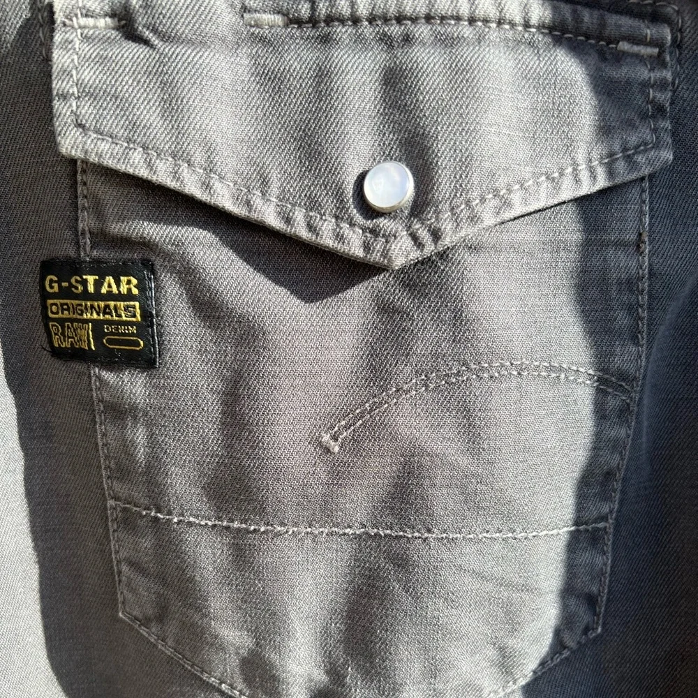 GStar Raw Denim Button Down Shirt - Picture 3 of 9